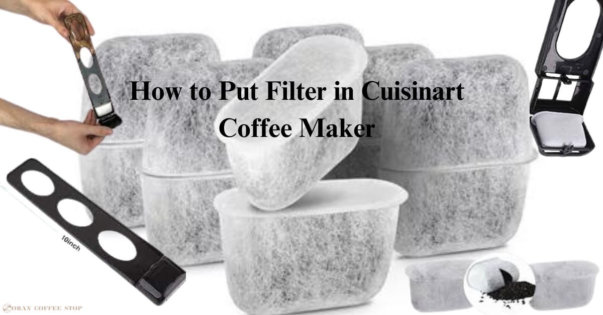 Cuisinart coffee maker water filter how often to replace