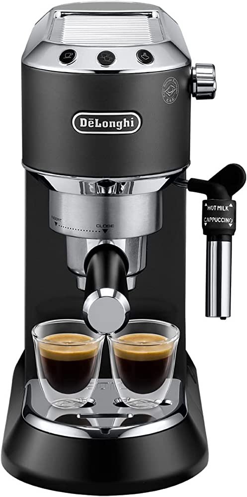 De'Longhi EC685M Dedica Deluxe Automatic Espresso Machine,35 oz, 1, Metallic
