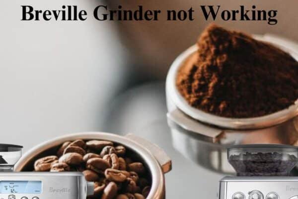 breville coffee maker grinder problems