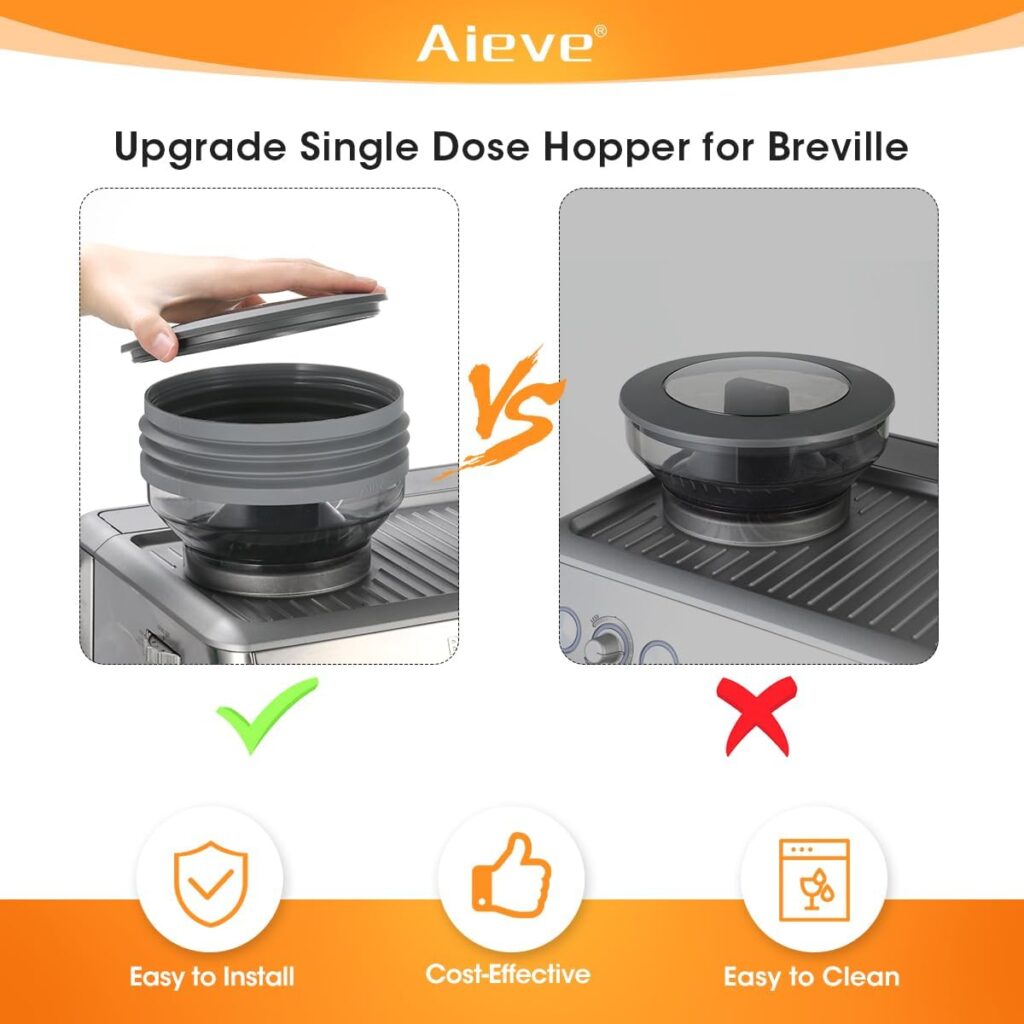 Single Dose Hopper for Breville Espresso Machine